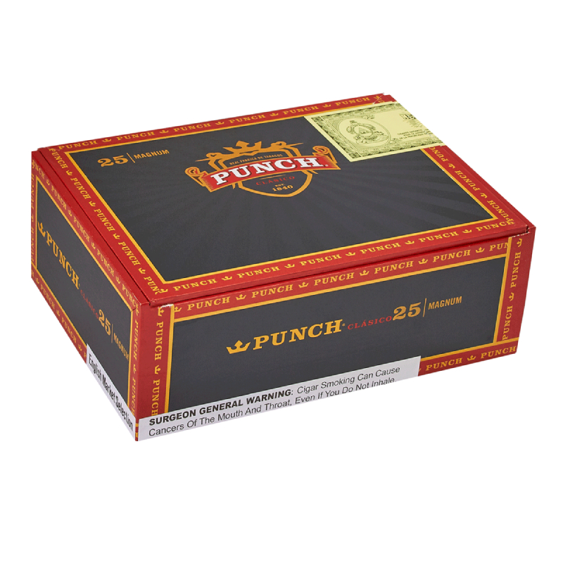 PUNCH CLASICO MAGNUM EMS (5 1/4X54) BOX OF 25