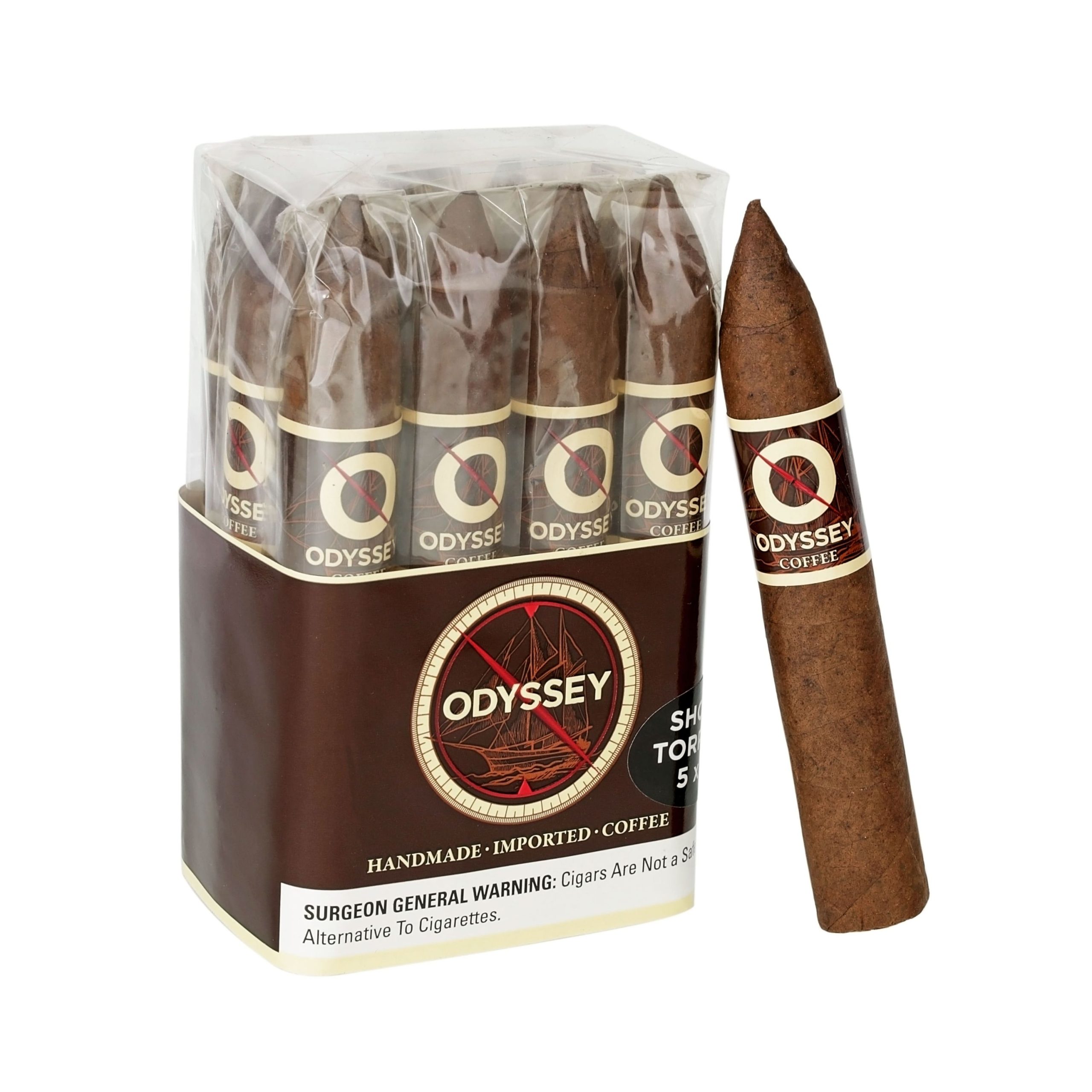 ODYSSEY COFFEE SHORT TORPEDO (5X52) BDL OF 12