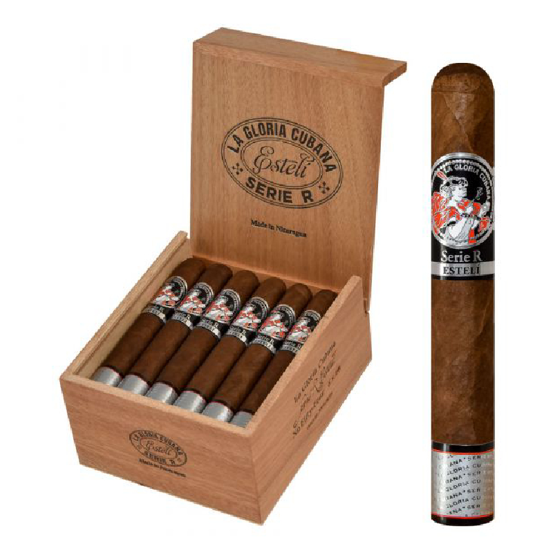 LA GLORIA CUBANA SERIE R ESTELI NAT NO. FIFTY FOUR (6X54) BOX OF 18