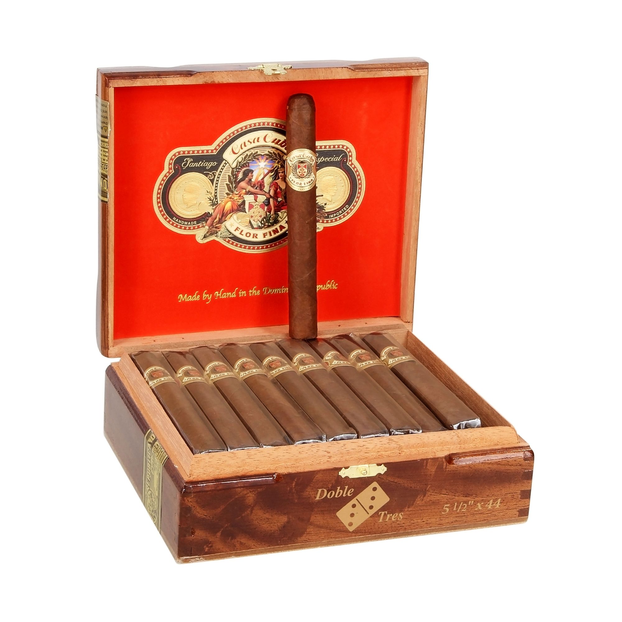 CASA CUBA DOBLE TRES (5 1/2X44) BOX OF 30