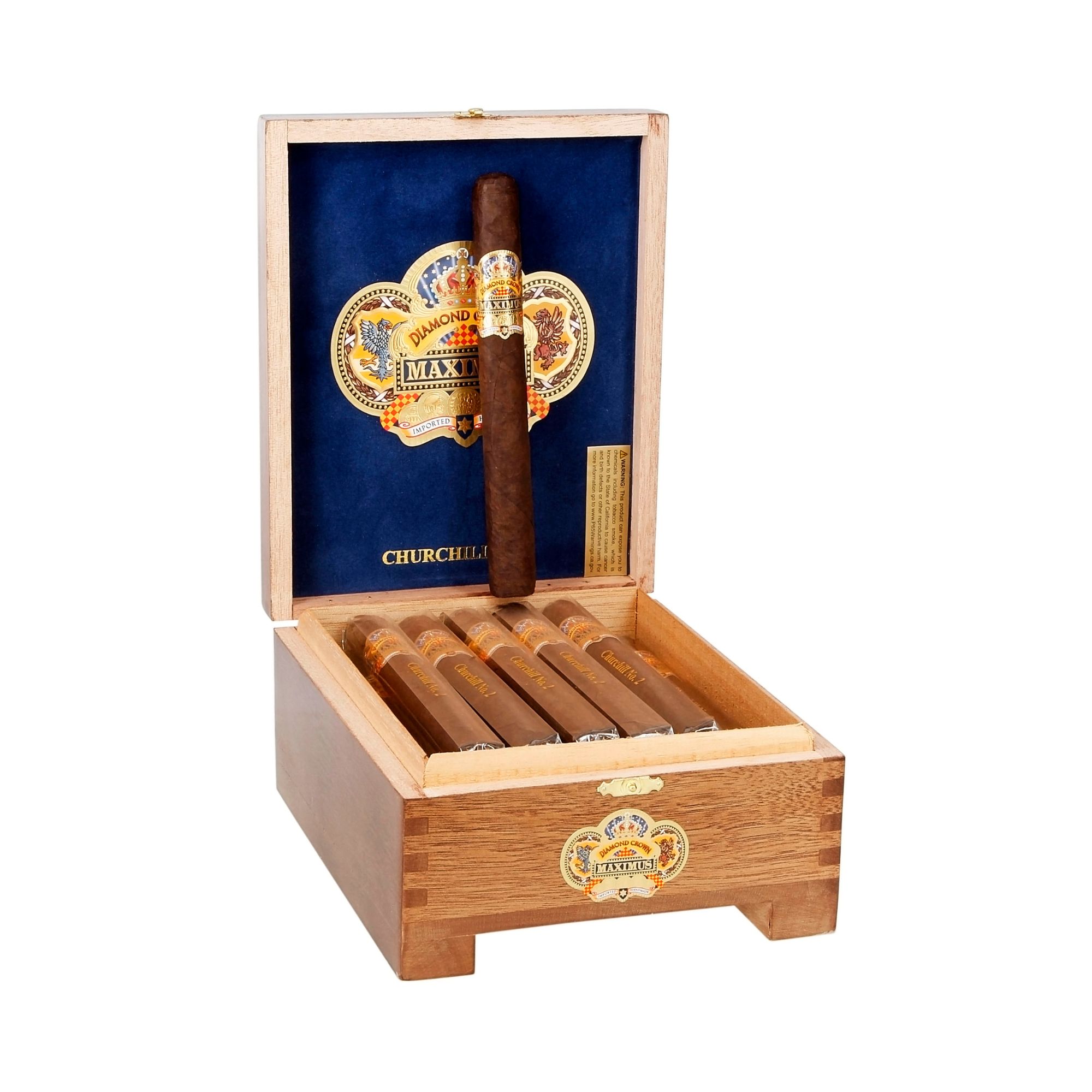DIAMOND CROWN MAXIMUS CHURCHILL #2 BOX OF 20