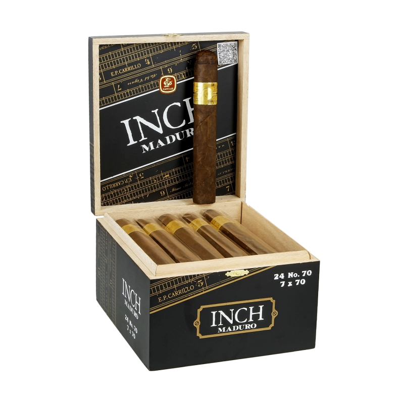 E P CARRILLO INCH MADURO NO. 70 (7X70) BOX OF 24