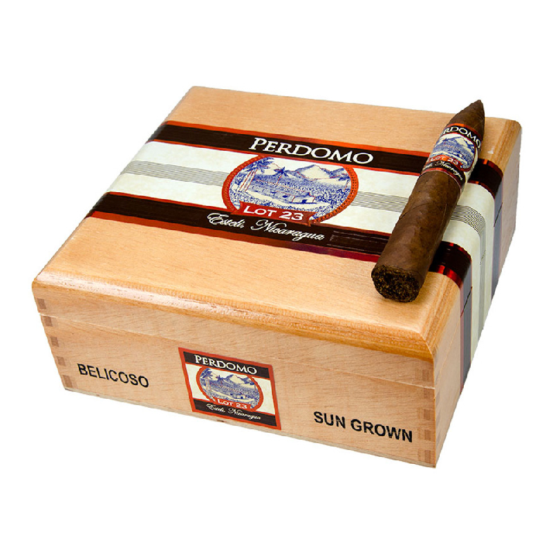 PERDOMO LOT 23 BELICOSO NAT BOX OF 24