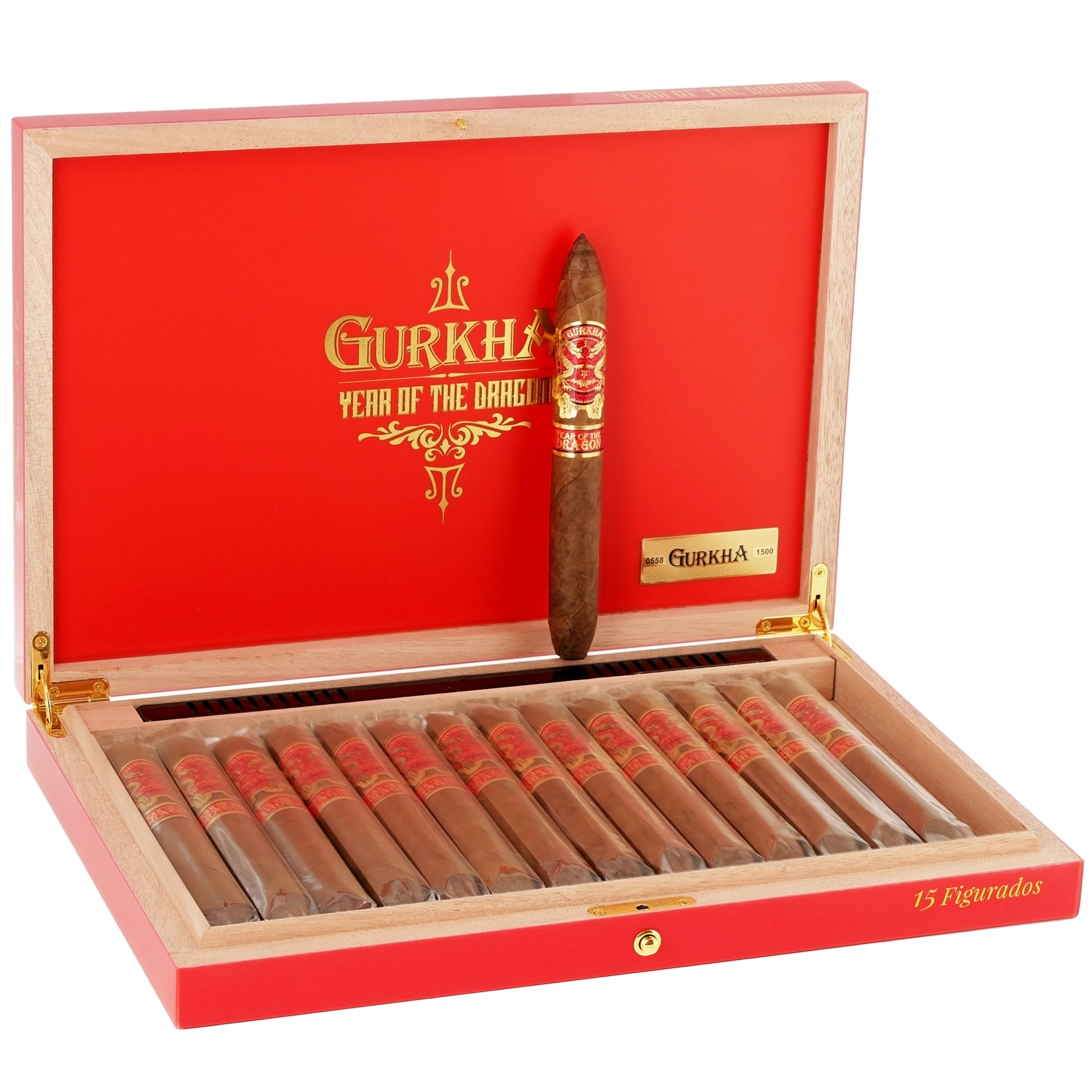 GURKHA YEAR OF THE DRAGON FIGURADO BOX OF 15