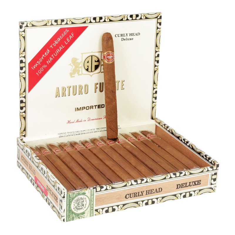ARTURO FUENTE CURLY HEAD DELUXE NAT BOX OF 25