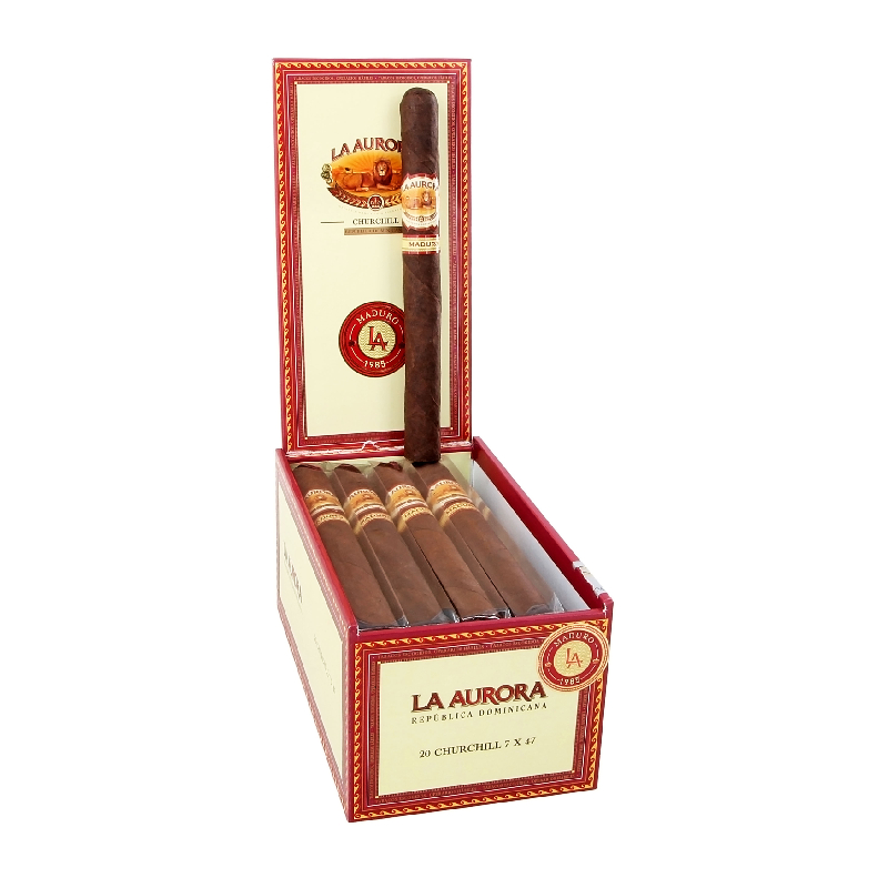 LA AURORA 1985 MAD CHURCHILL (7 X 47) BOX OF 20
