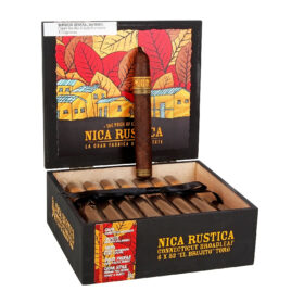 NICA RUSTICA BROADLEAF EL BRUJITO TORO (6X52) BOX OF 25