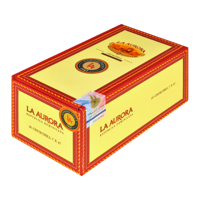 LA AURORA 1987 CT CHURCHILL (7 X 47) BOX OF 20