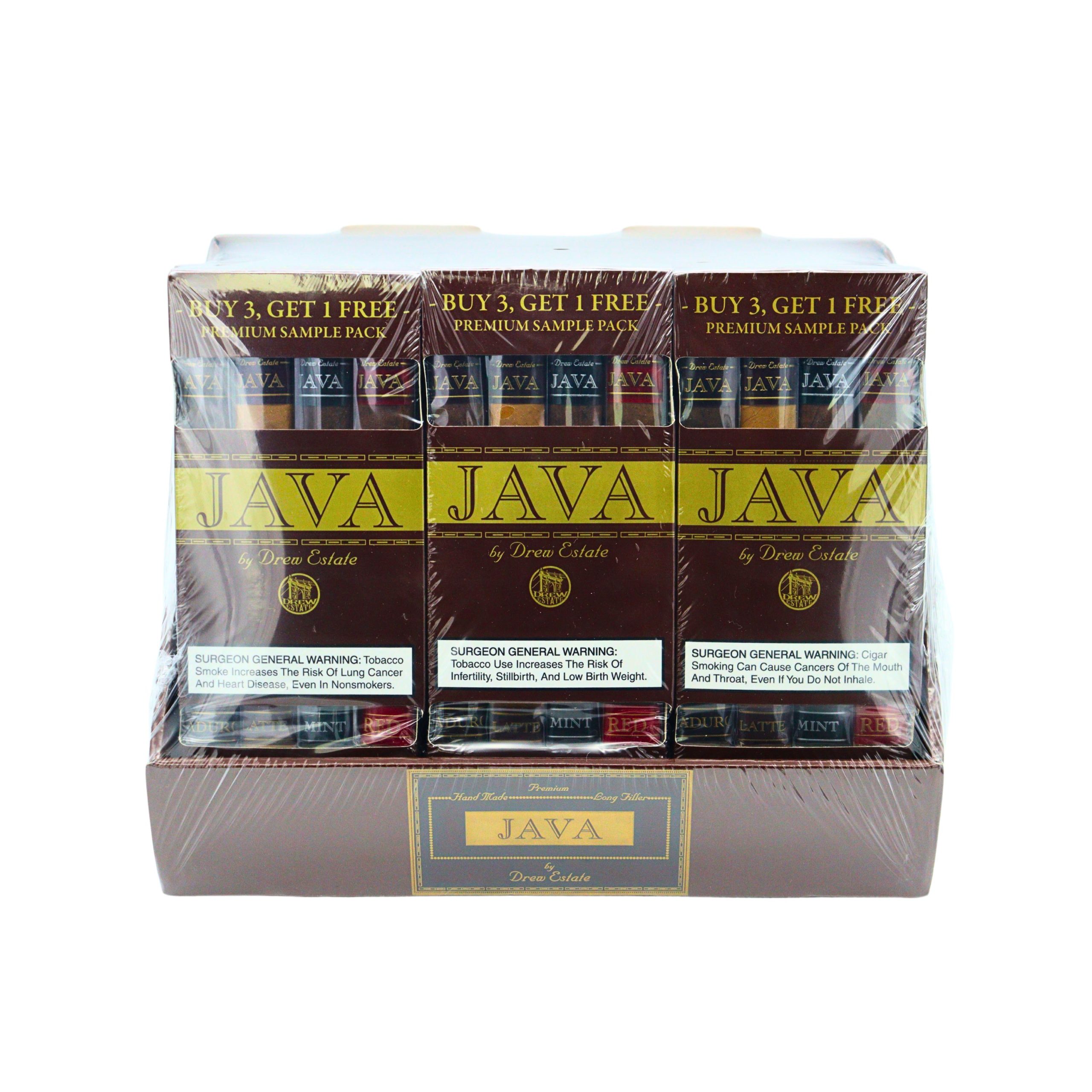 RP JAVA TORO (6X50) BUY 3 GET 1 SAMPLER -DISPLAY OF 15 CT60