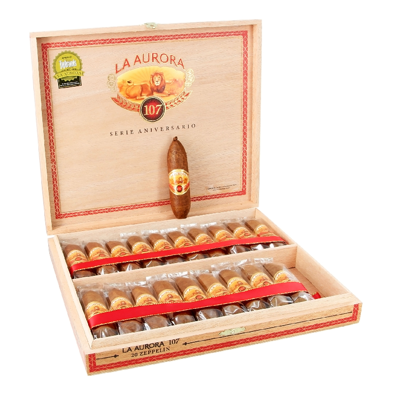 LA AURORA 107 ZEPPELIN BOX OF 20