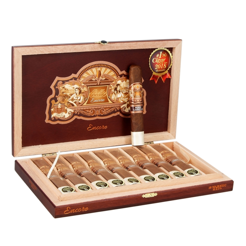 E P CARRILLO ENCORE MAJESTIC (5.3/8X52) BOX OF 10