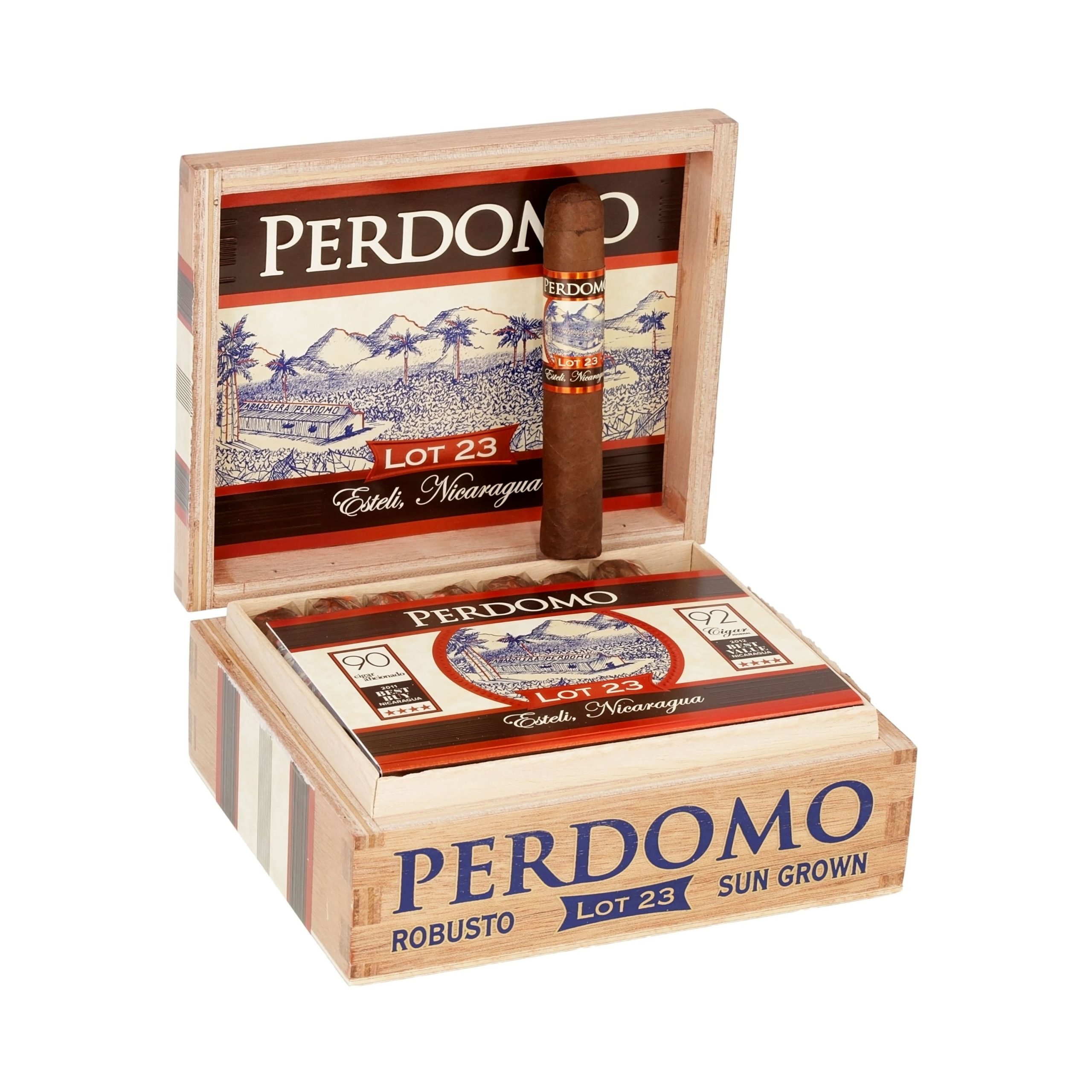 PERDOMO LOT 23 ROBUSTO NAT BOX OF 24