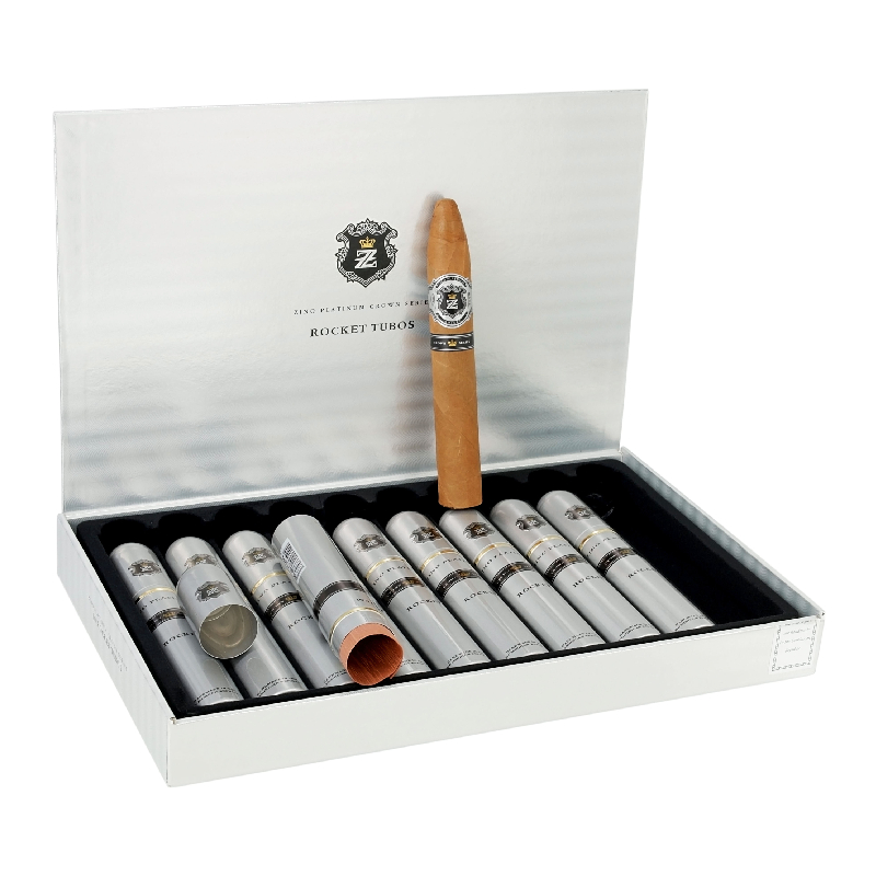 ZPL ZINO PLATINUM CROWN SERIES ROCKET TUBO BOX OF 10