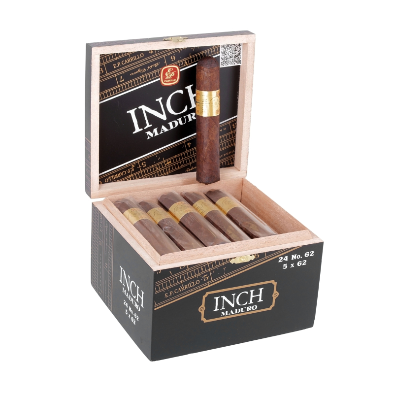 E P CARRILLO INCH MADURO NO. 62 ( 5 X 62) BOX OF 24