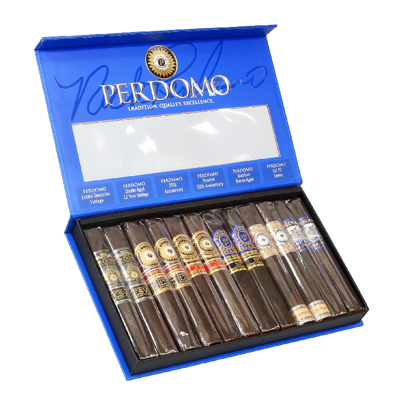 PERDOMO CONNOISSUER COLLECTION MADURO BOX OF 12
