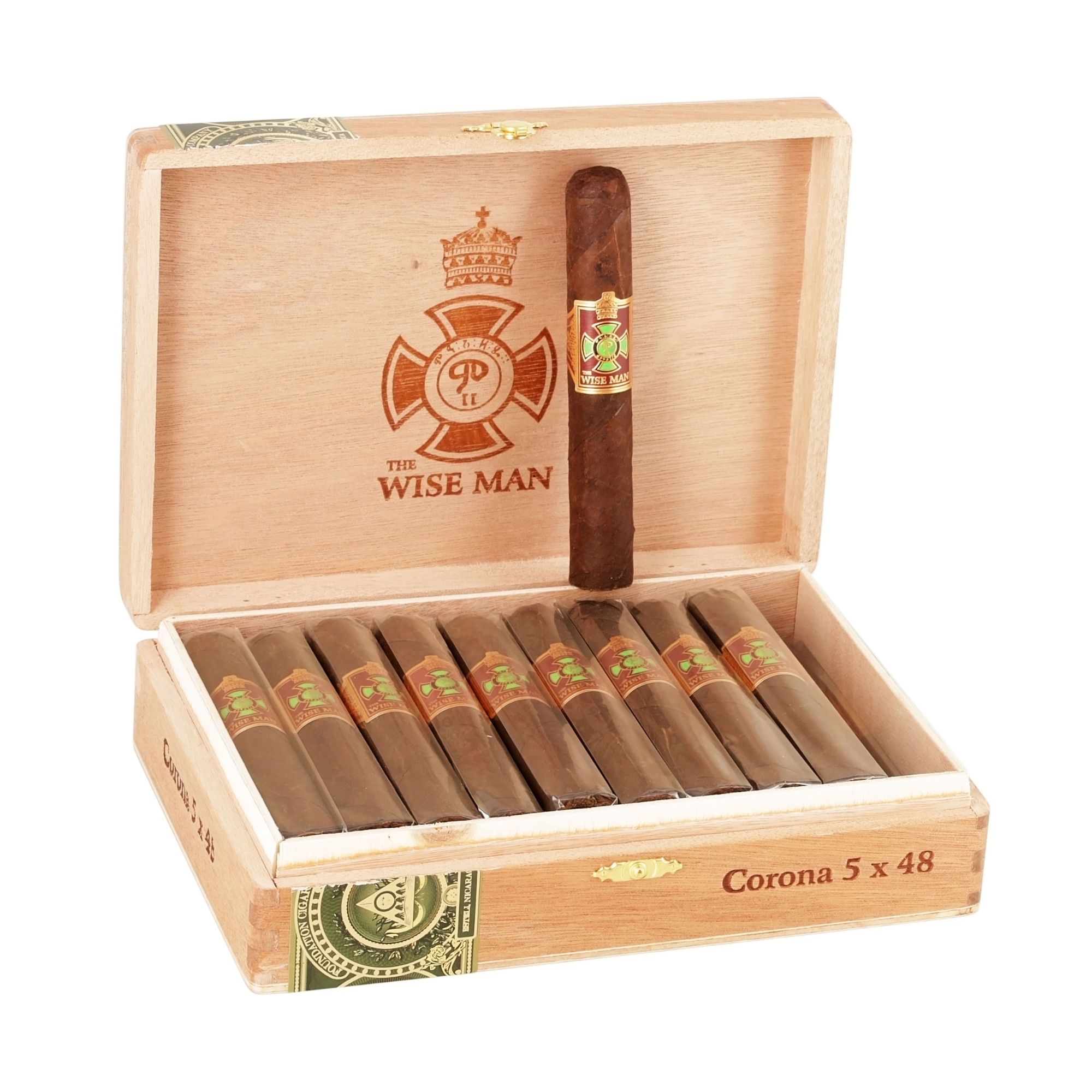 THE WISE MAN MADURO CORONA (5X48) BOX OF 20