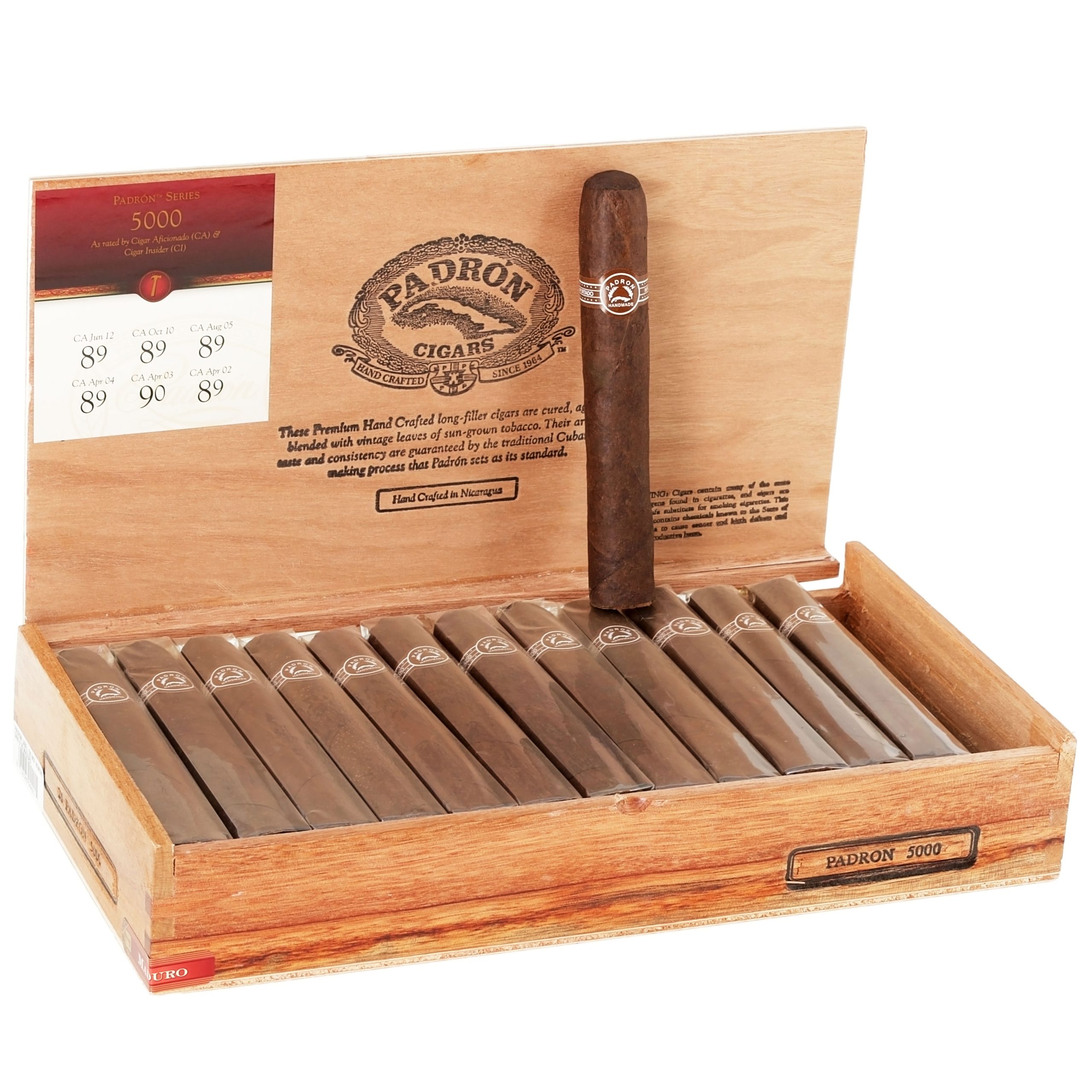PADRON 5000 MAD (56 X 5 1/2) BOX OF 26