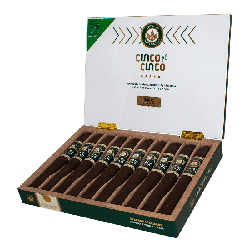 JDN CINCO DE CINCO CORONA EXTRA (6 1/4X46) BOX OF 10