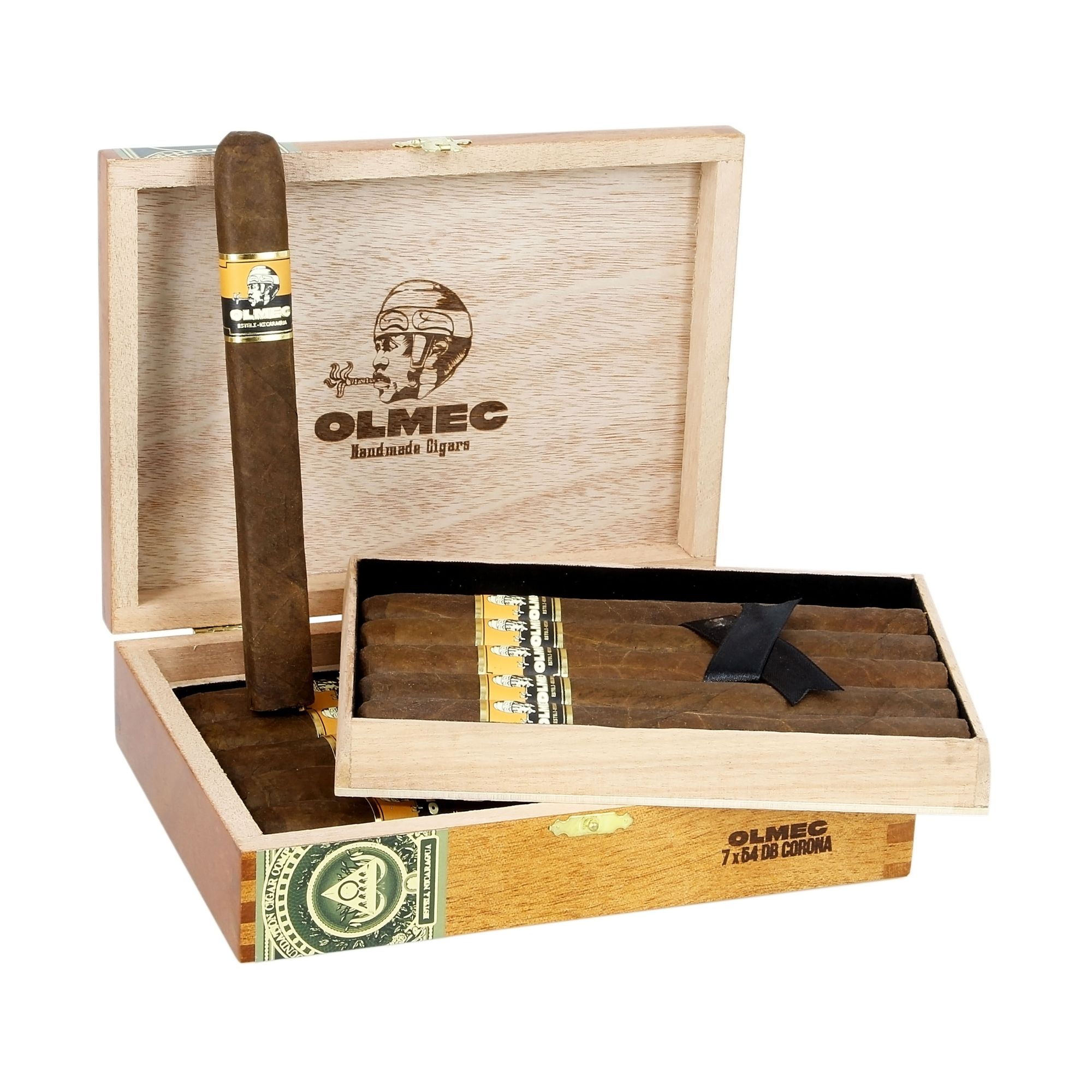 OLMEC CLARO DOBLE CORONA (7X54) BOX OF 12