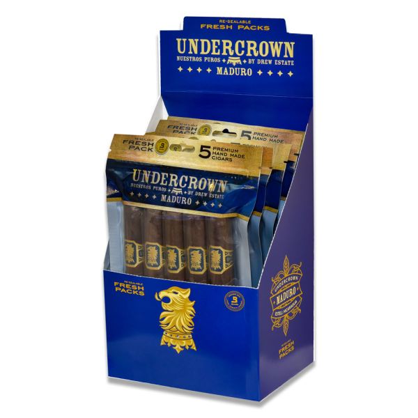 UNDERCROWN - MADURO GRAN TORO SHELF SLEEVE RETAIL PACK 5 CT25