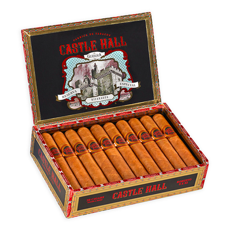 GURKHA CASTLE HALL NIC ROBUSTO (5X52) BOX OF 20