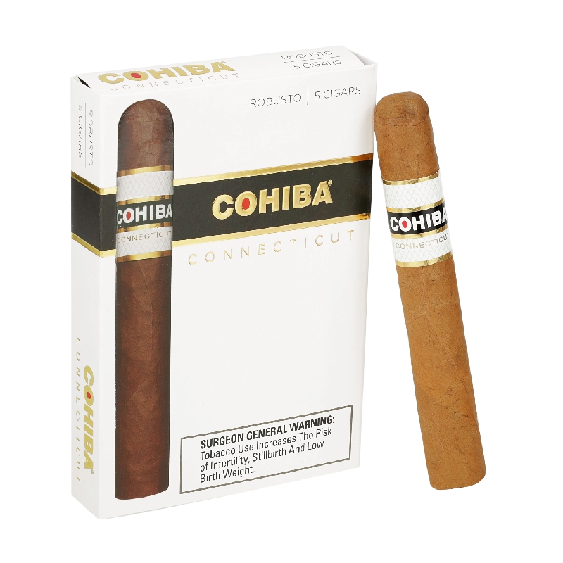 COHIBA CONNECTICUT ROBUSTO (5.5X50) 4/5PK BOX OF 20