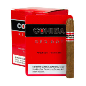 COHIBA RED DOT PEQUENOS TINS 30 UNITS (5 TINS OF 6)