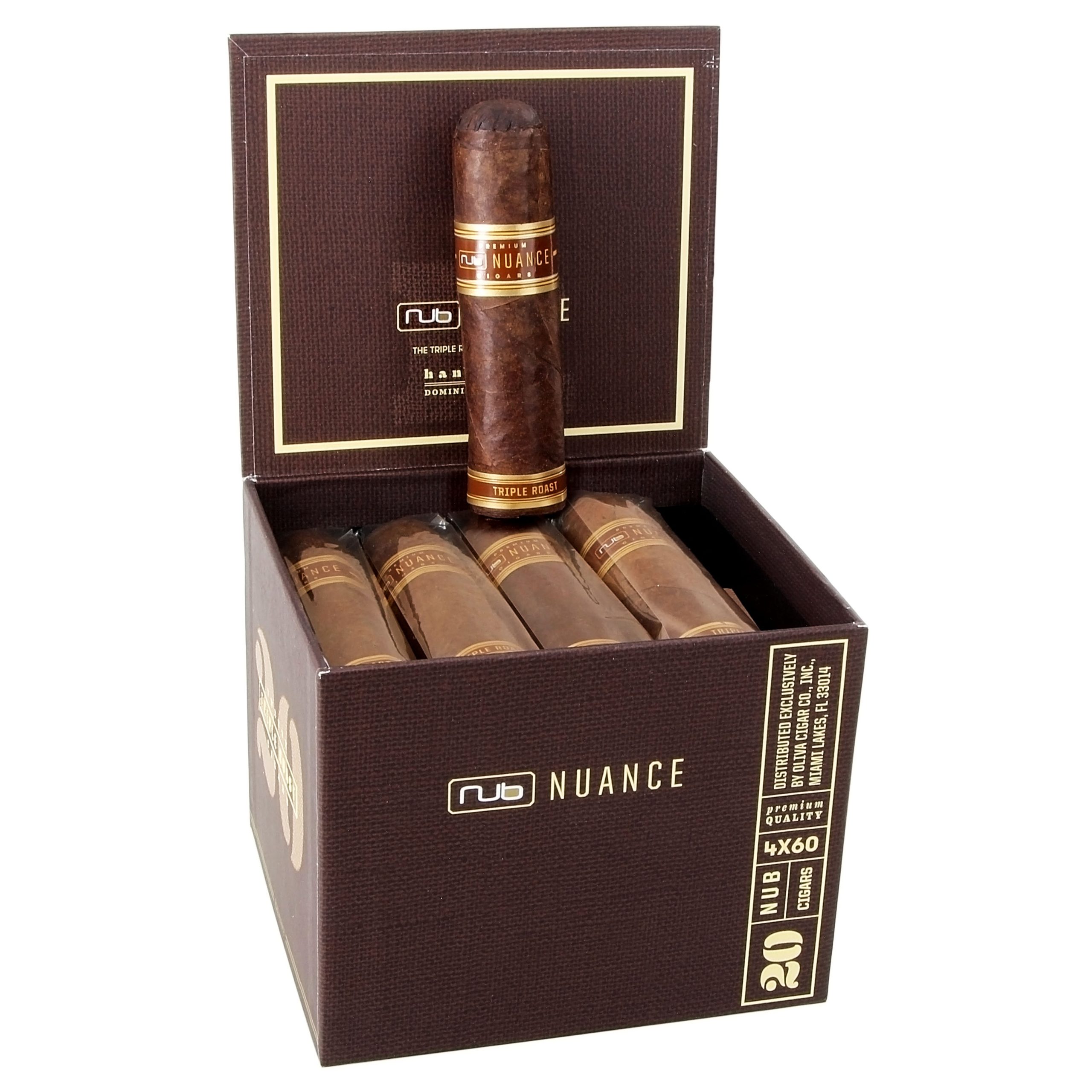 NUB NUANCE TRIPLE ROAST (4X60) BOX OF 20