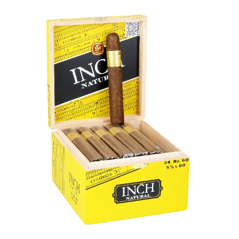 E P CARRILLO INCH NATURAL NO. 60 (5 7/8 X 60) BOX OF 24
