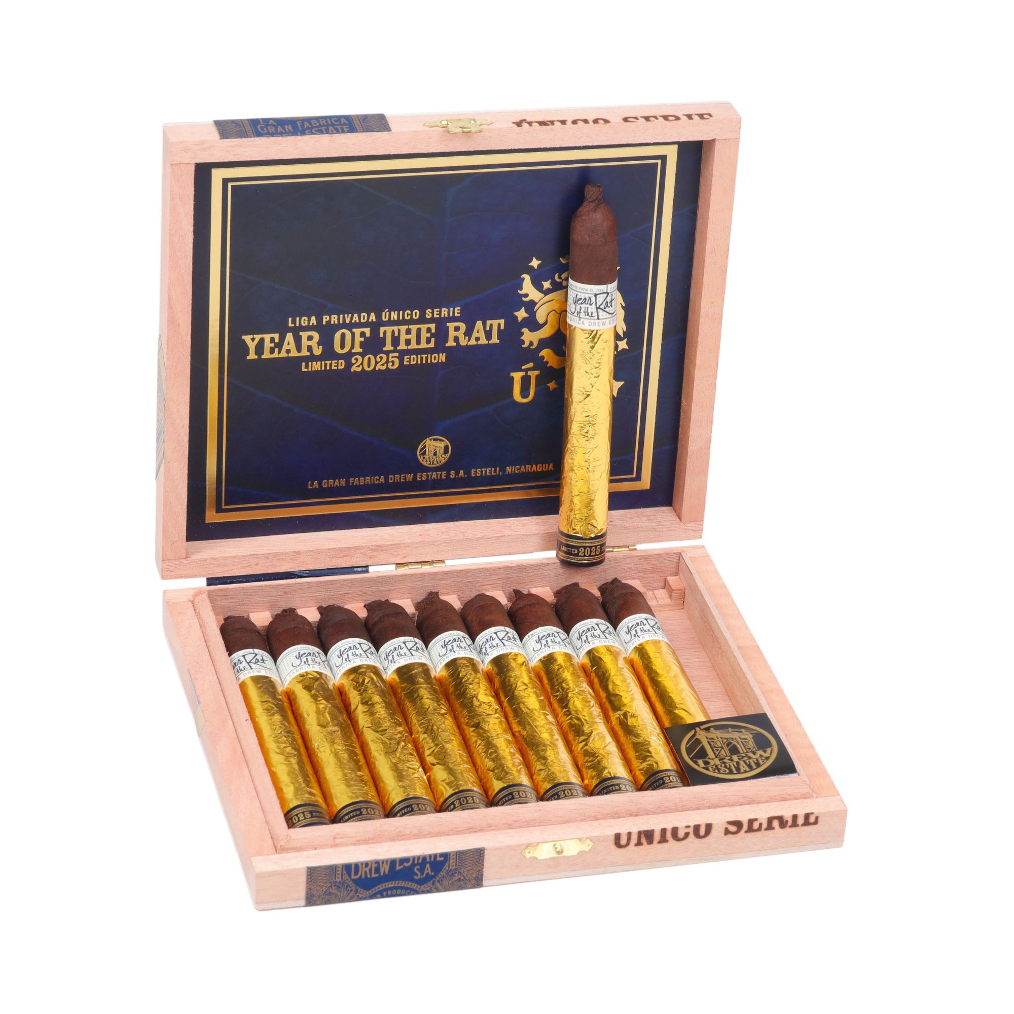 LIGA PRIVADA UNICO YEAR OF THE RAT(5 1/2 X 46) BOX OF 10