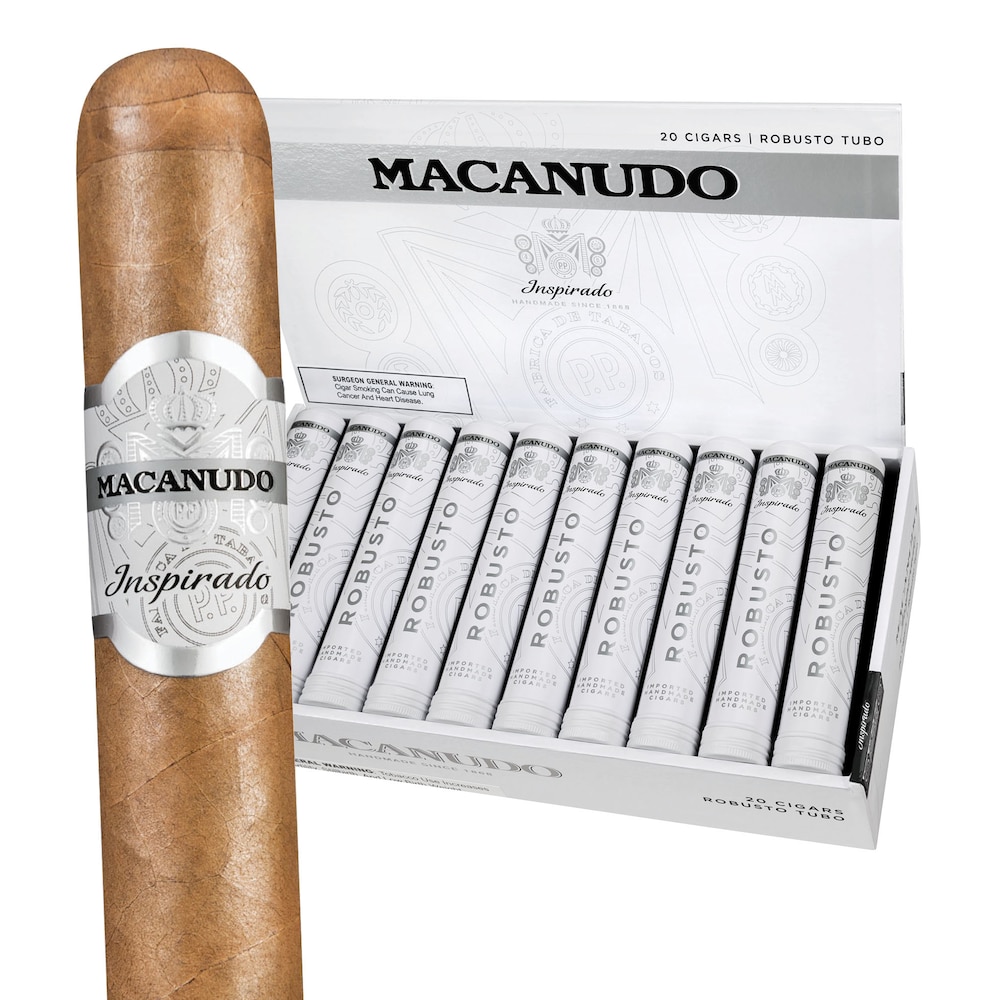 MACANUDO INSPIRADO WHITE ROBUSTO TUBO (5X50) BOX OF 20