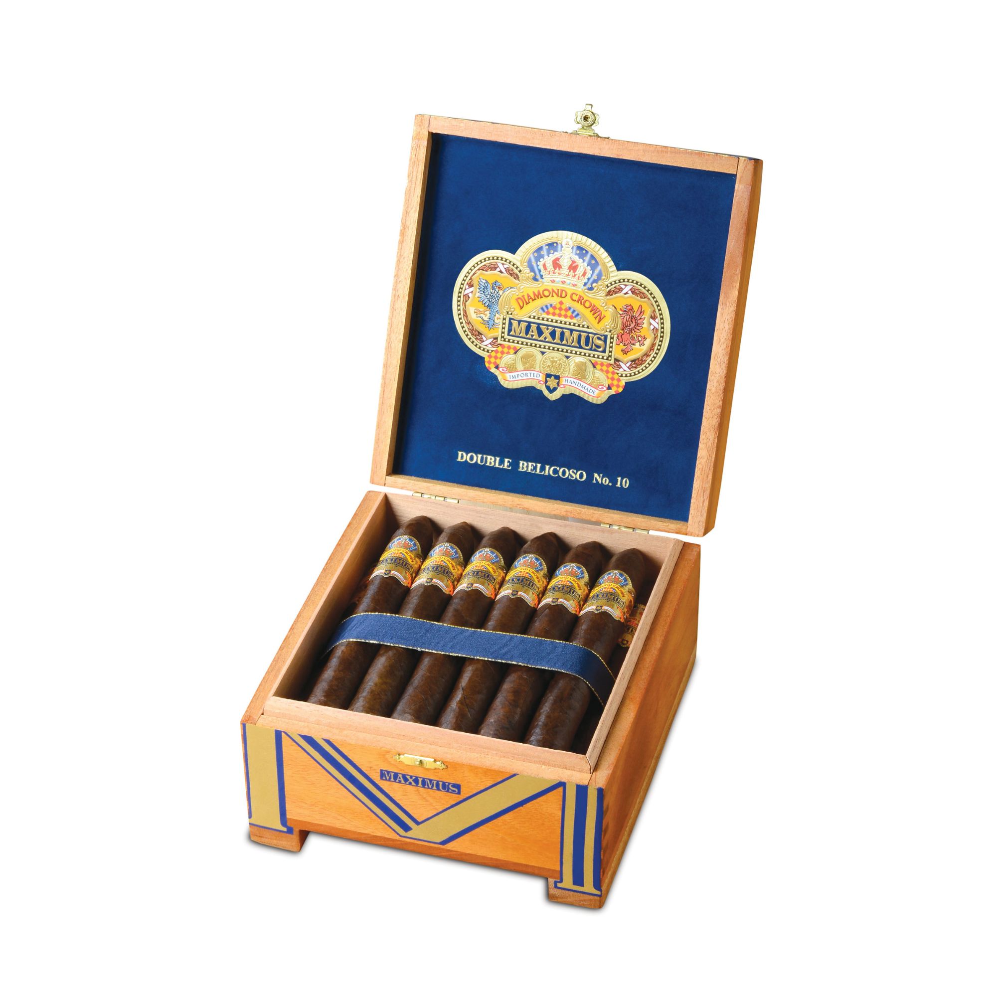 DIAMOND CROWN MAXIMUS DBL BELICOSO #10 SG BOX OF 20
