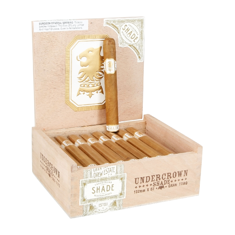 DREW ESTATE UNDERCROWN SHADE 2021 GRAN TORO BOX OF 25