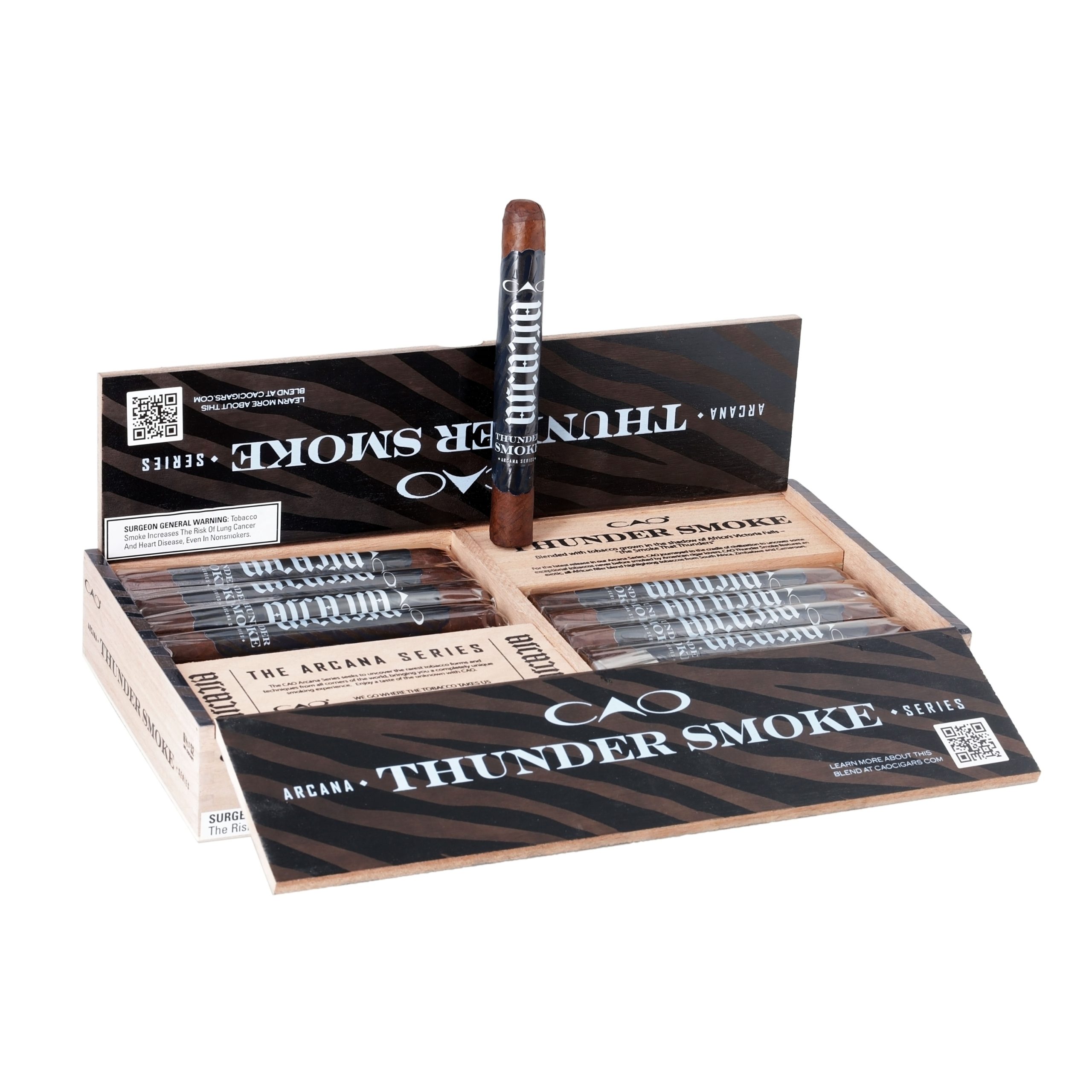 CAO ARCANA THUNDER SMOKE TORO GRANDE (6.5X52) BOX OF 20