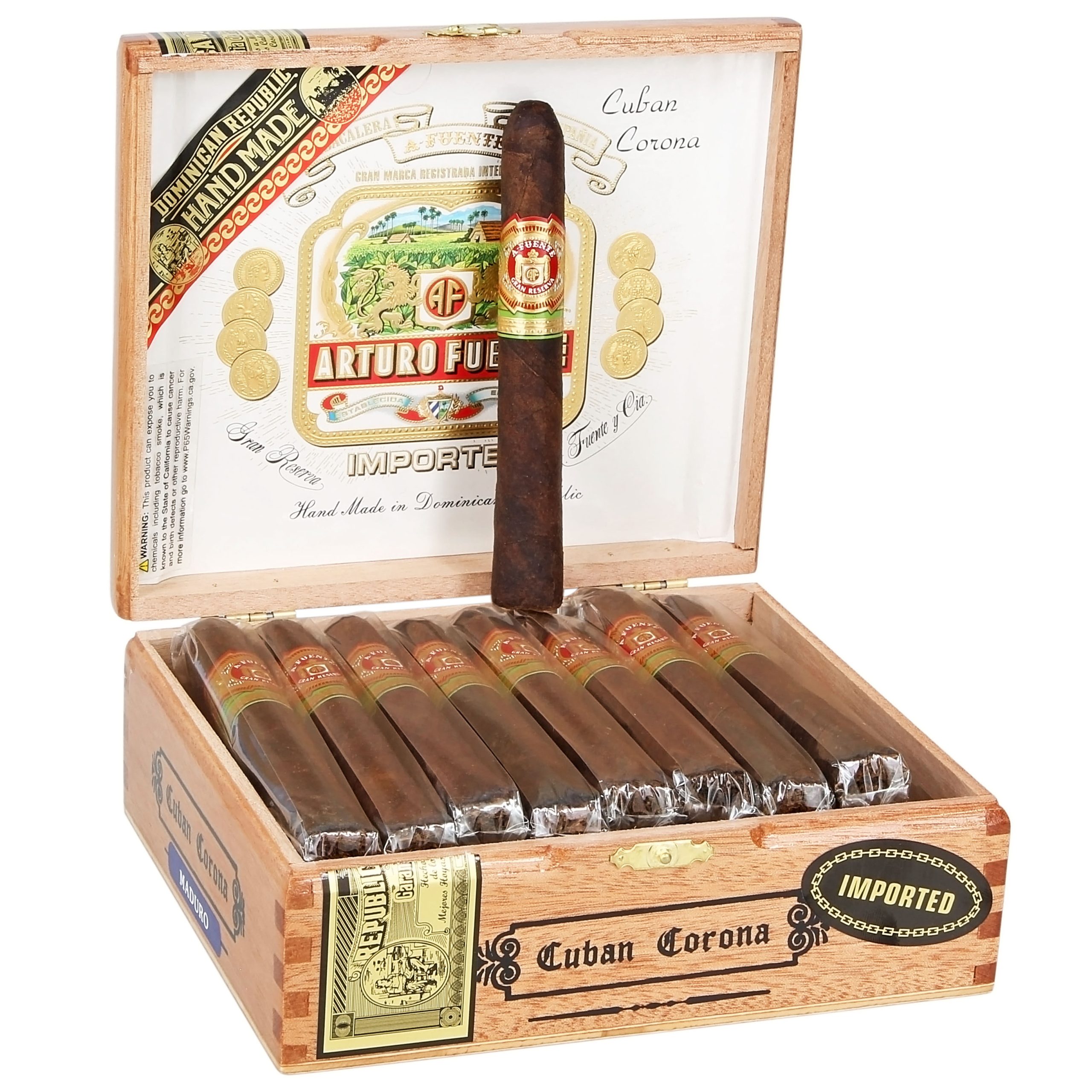 ARTURO FUENTE CUBAN CORONA MAD BOX OF 25