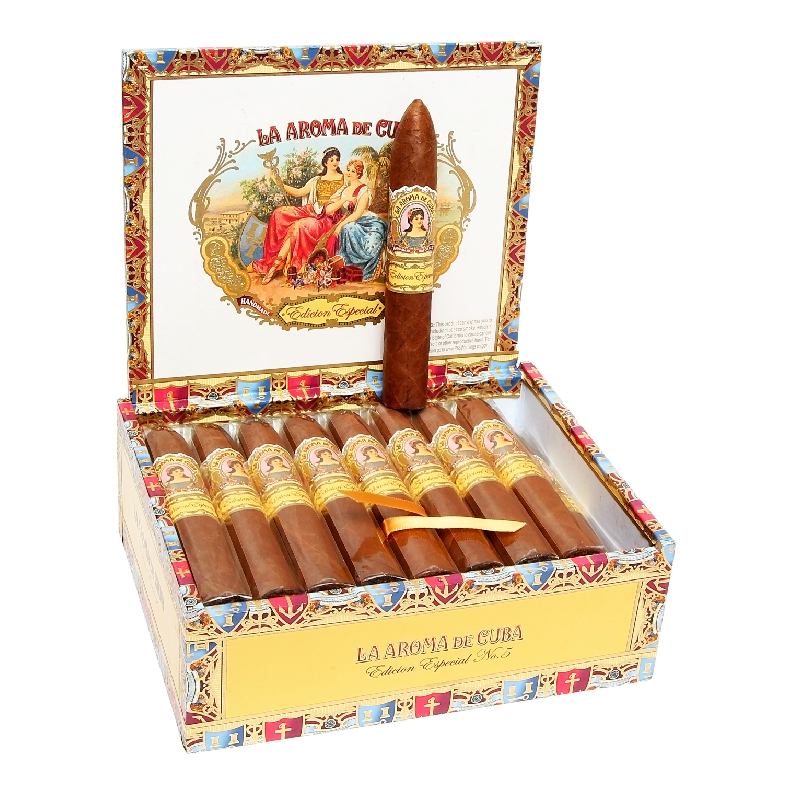 ASHTON LA AROMA DE CUBA EDICION ESPECIAL #5 BOX OF 25