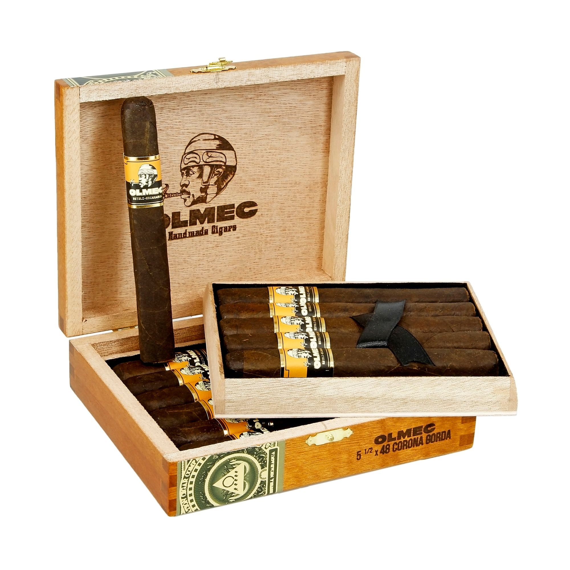 OLMEC MADURO CORONA GORDA BOX OF 12